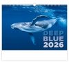 kalendarz ścienny wieloplanszowy Deep Blue 2026